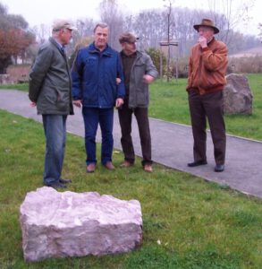 Steinblock aus Rumänien